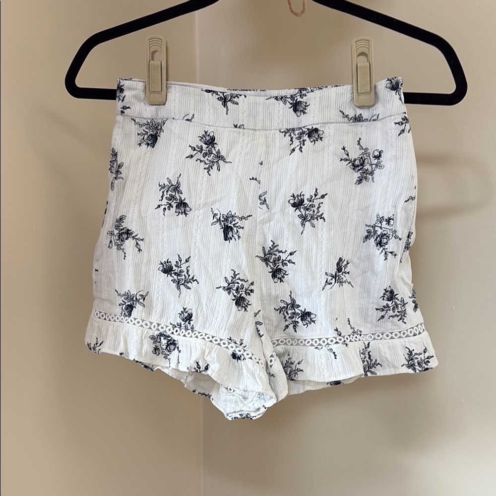 Floral Print Women's Shorts